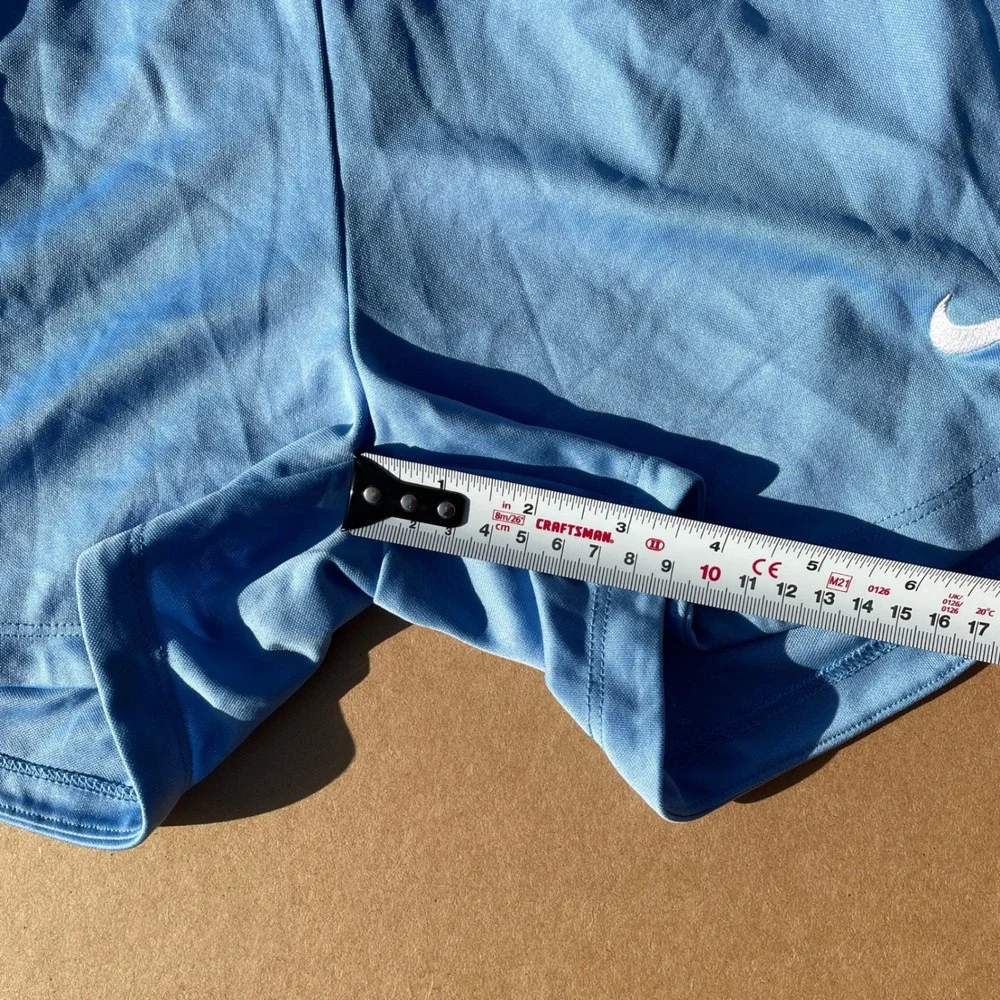 Nike Shorts Women XS Light Blue Surfing Running AJ1243-448 Dri-FIT Athletic